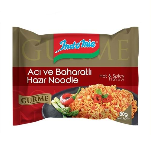 INDOMIE HAZIR NOODLE GURME 80 GR ACI BAHARATLI