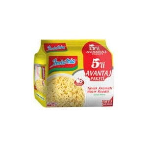 INDOMIE HAZIR NOODLE 5 LI PAKET TAVUKLU