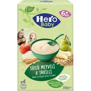 HERO BABY MAMA 6AY 250 GR SÜTLÜ MEYVELİ 8 TAHILLI