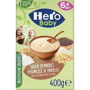 HERO BABY MAMA 400 GR SUTLU PEYNIR PEKMEZ 8 TAHILI