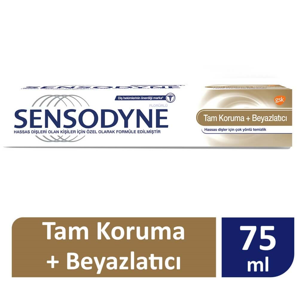 SENSODYNE DIS MACUNU 75 ML TAM KORUMA+BEYAZLATICI