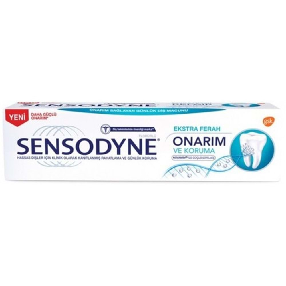 SENSODYNE DIS MACUNU 75 ML ONARIM VE KORUMA E.FERAH