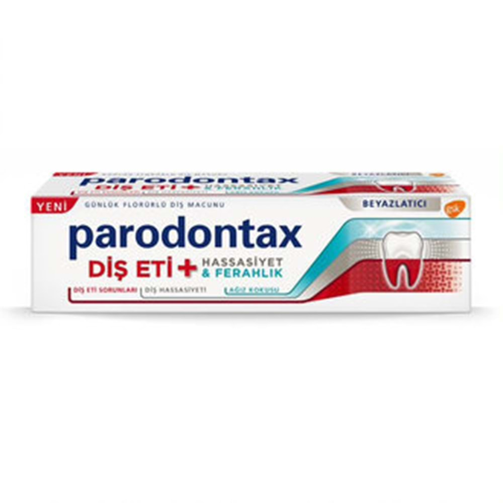 PARADONTAX DİŞ MACUNU 75 ML BEYAZLATICI