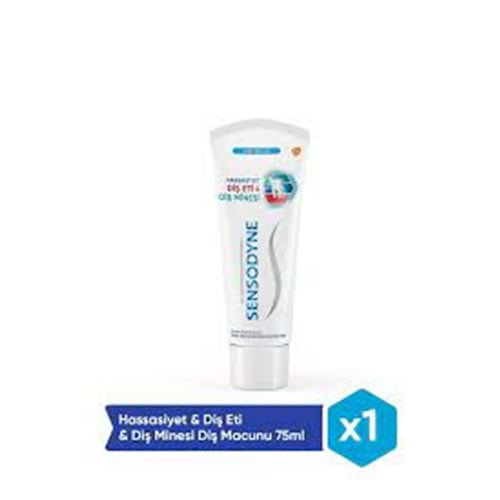SENSODYNE DIS MACUNU 75 ML HASSASIYET DIS ETI DIS MINESI