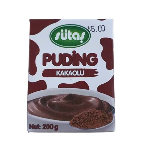 SÜTAŞ PUDİNG 200 GR KAKAOLU