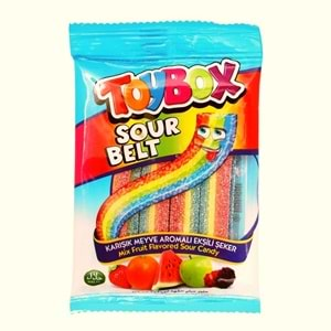 TOYBOX EKSILI ŞEKER 80 GR SOUR BELT