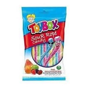 TOYBOX EKSILI ŞEKER 80 GR SOUR ROPE