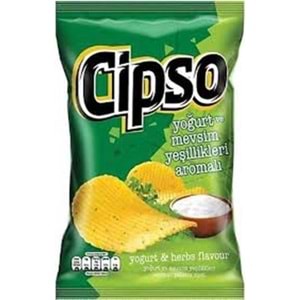 CİPSO CİPS 160 G YOĞURTLU VE MEVSİM YEŞİLLİKLERİ OROMALI