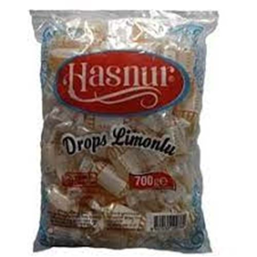 HASNUT DROPS LIMONLU SEKER 700 GR