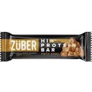 ZÜBER GLUTENSIZ HI PROTEIN BAR 45 GR FINDIK EZMELI