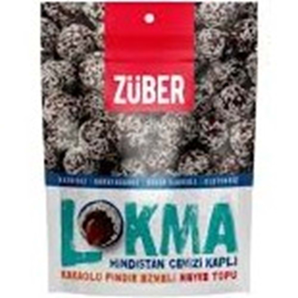 ZÜBER GLUTENSIZ LOKMA 96 GR H.CEVIZLI
