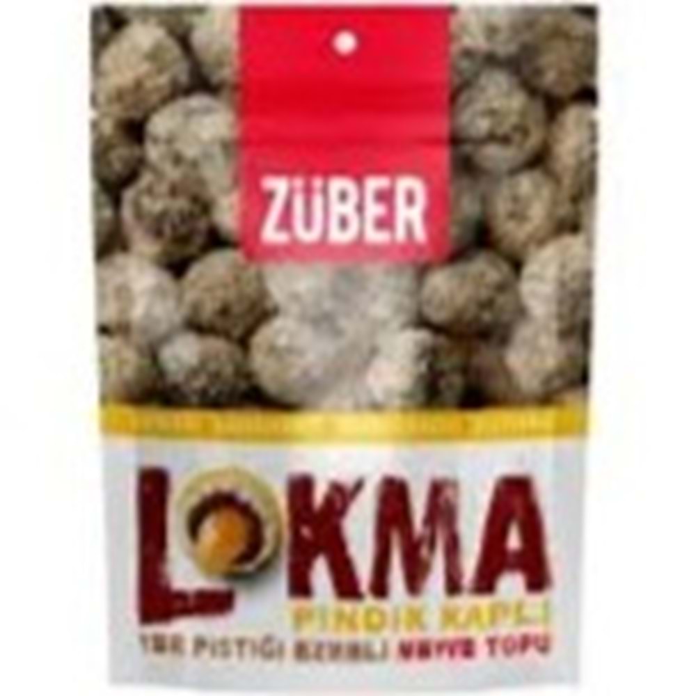 ZÜBER GLUTENSIZ LOKMA 96 GR FINDIKLI