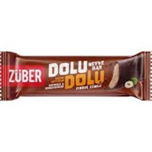 ZÜBER GLUTENSIZ DOLU DOLU BAR 30 GR FINDIK EZMELI