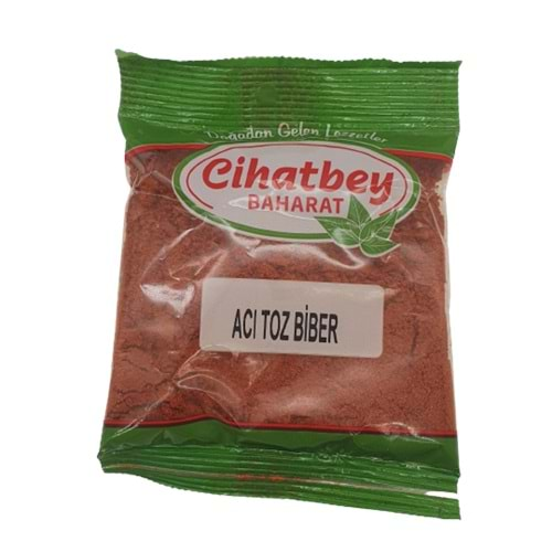 CİHATBEY ACI TOZ BIBER 40 GR