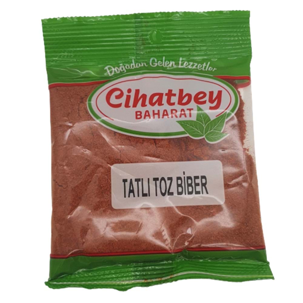 CİHATBEY TATLI TOZ BIBER 40 GR