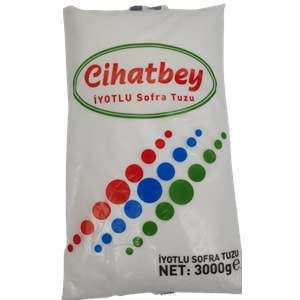 CİHATBEY TUZ 3 KG