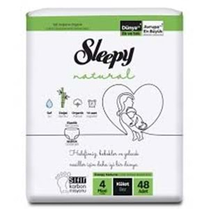 SLEEPY NATURAL KULOT BEZ 4 MAXI 48 LI