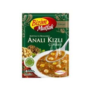 BİZİM KEMIK SULU CORBA 92 GR ANALI KIZLI