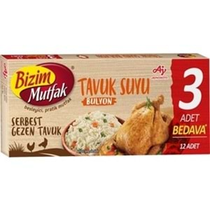 BİZİM BULYON 12 LI TAVUK