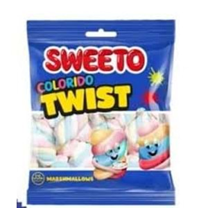 SWEETO MARSHMALLOW 60 GR COLORIDO TWIST