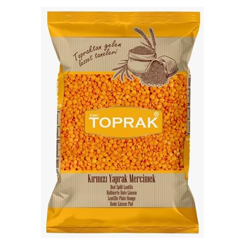 TOPRAK KIRMIZI MERCIMEK 1 KG YAPRAK