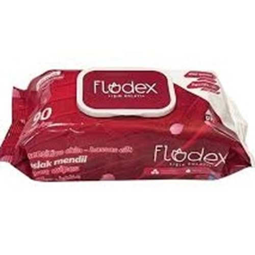 FLODEX ISLAK MENDİL 90 ADET ALKOLSÜZ