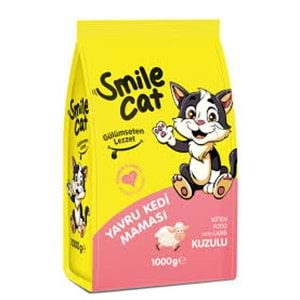 SMILE YAVRU KEDI MAMASI 1000 GR KUZULU