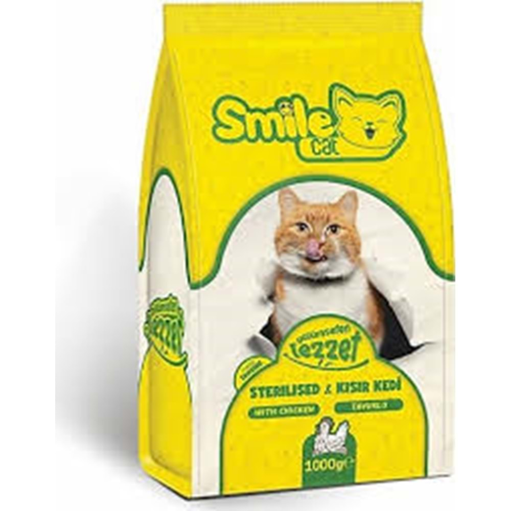 SMILE KISIR KEDI MAMASI 1000 GR TAVUKLU