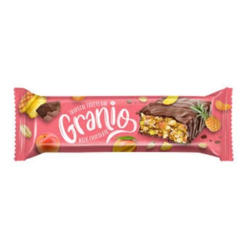 GRANİO IRPICAL FRUITS BAR ÇİKOLATA 40 GR