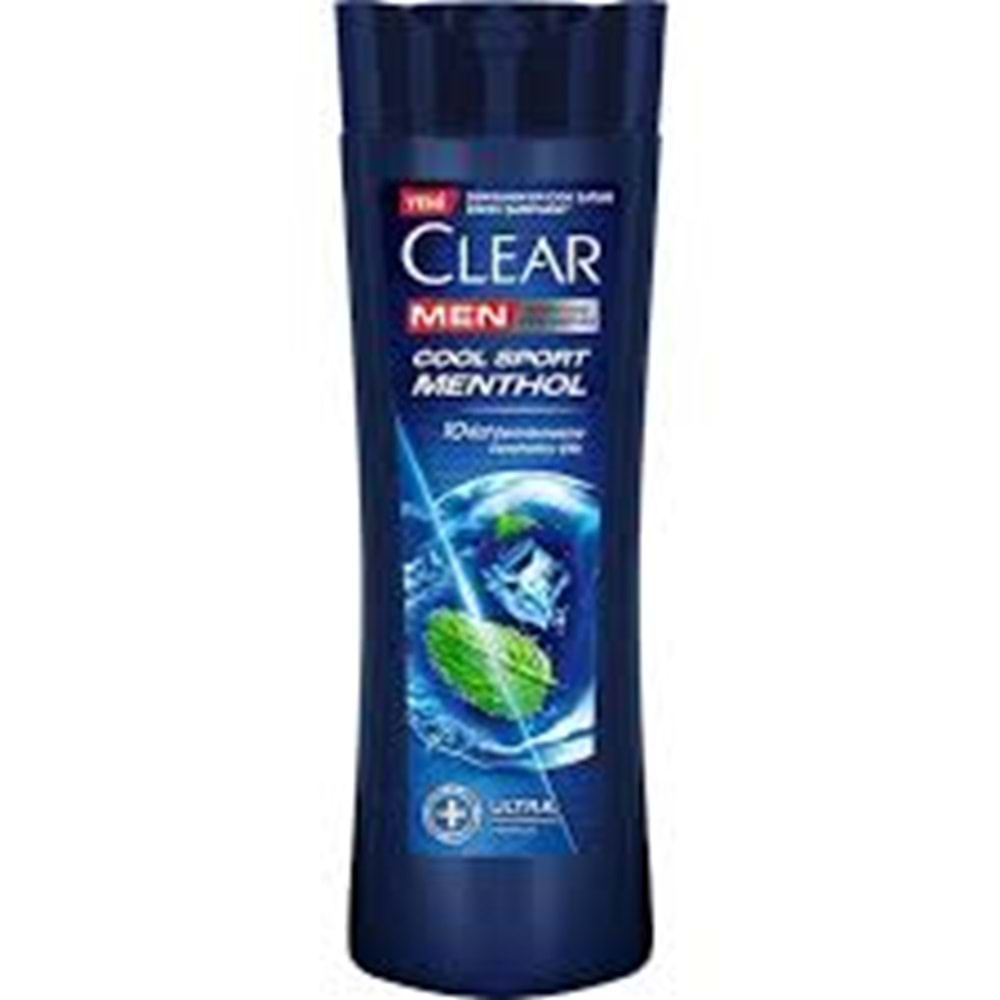 CLEAR ŞAMPUAN 350 ML MEN MENTHOL