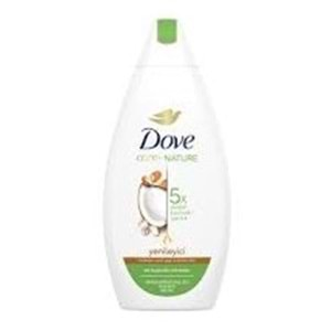 DOVE NEMLENDİRİCİ DUŞ JELİ 450 ML HİNDİSTAN CEVİZİYAĞI VE BADEM ÖZÜ