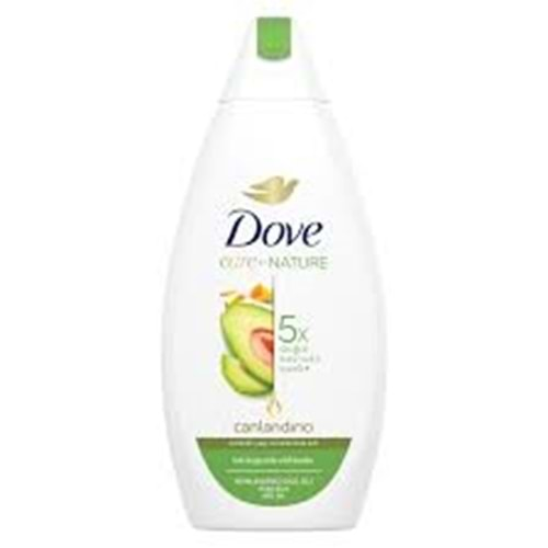 DOVE NEMLENDİRİCİ DUŞ JELİ 450 ML AVAKADO YAĞI VE KALENDULA ÖZÜ