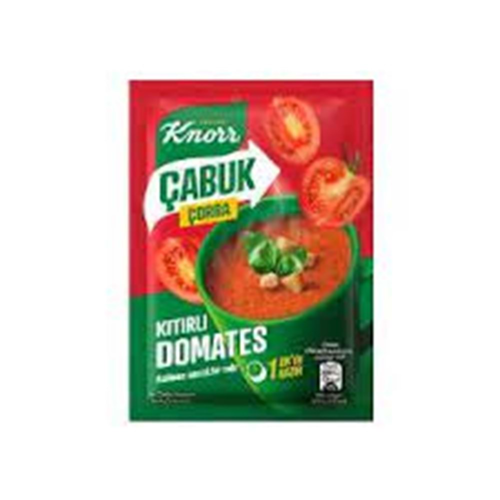 KNORR CABUK CORBA 22 GR KITIRLI DOMATES