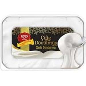 ALGİDA ÇİFTE DÖVÜLMÜŞ SADE DONDURMA 380 G