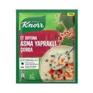 KNORR HAZIR CORBA 75 GR ET SUYUNA ASMA YAPRAKLI