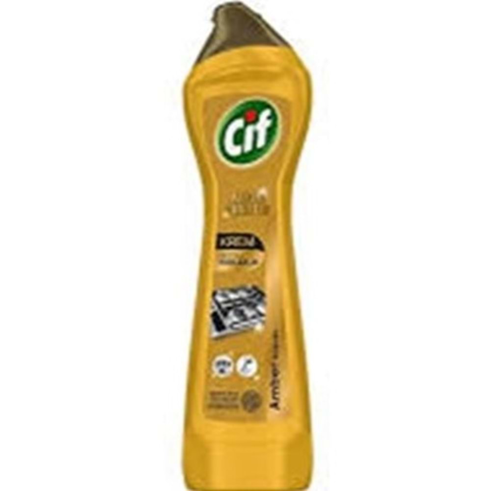 CİF KREM YÜZEY TEMİZLEYİCİ 500 ML EKSTRA PARLAKLIK AMBER KOKUSU