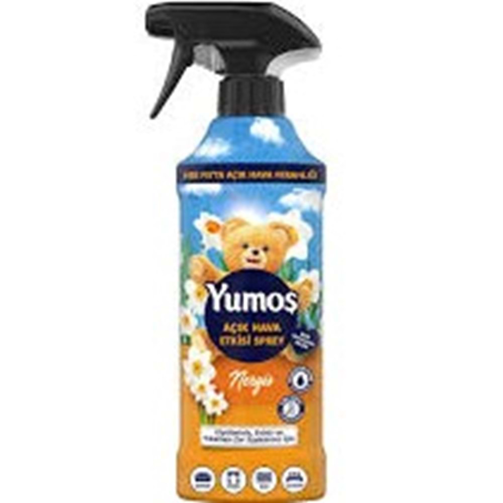 YUMOŞ YIKANMASI ZOR GİYSİ SPREYİ 430 ML NERGİS