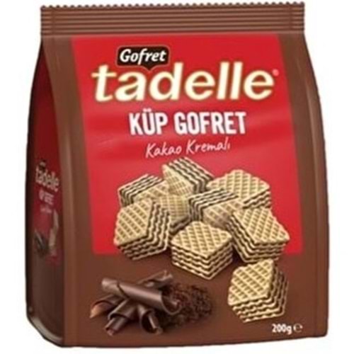 TADELLE KÜP GOFRET 200 GR KAKAO KREMELI