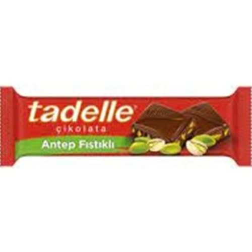 TADELLE ÇİKOLATA 30 GR ANTEP FISTIKLI