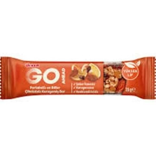 ÜLKER BAR 35 G PORTAKALLI VE BİTTER ÇİKOLATALI KURUYEMİŞ BAR