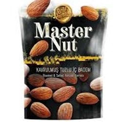 MASTER NUT KAVRULMUS TUZLU IC BADEM 135 GR