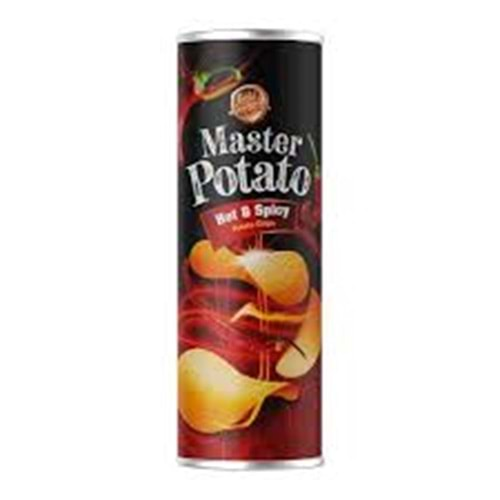 MASTER POTATO CIPS 160 GR HOT SPICY