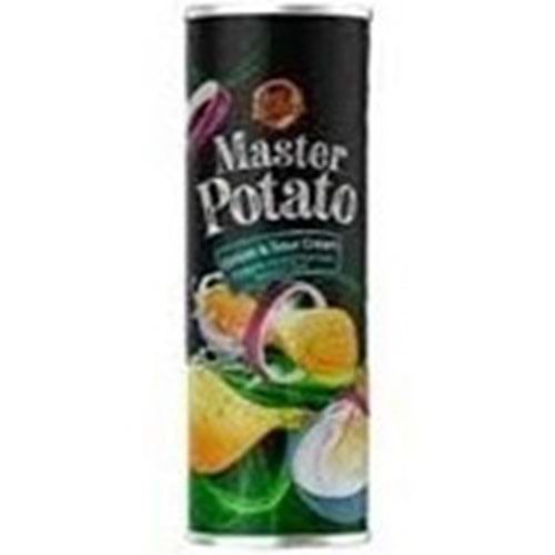 MASTER POTATO CIPS 160 GR SOUR CREAM-ONION