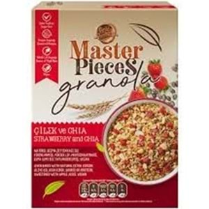 MASTER PİECES GRANOLA GEVREK 300 G ÇİLEK VE CHIA