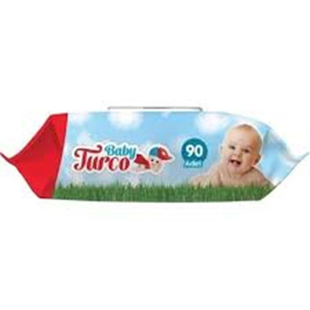 BABY TURCO ISLAK BEBEK HAVLUSU 90 ADET