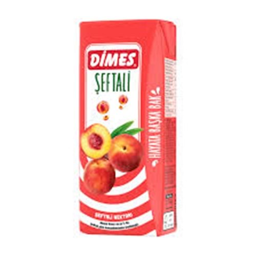 DIMES MEYVE SUYU 200 ML SEFTALI