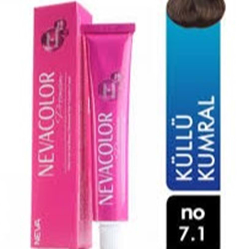NEVACOLOR PREMIUM KALICI KREM SAC BOYASI 7 KUMRAL