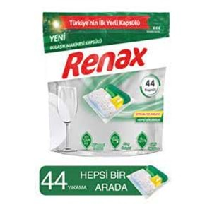 RENAX HEPSI BIR ARADA TABLET DETERJAN 44 LU