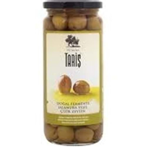 TARİŞ DOĞAL SALAMURA YEŞİL ZEYTİN 485 GR ÇİZİK