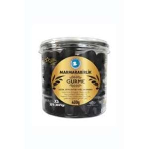 MARMARABİRLİK PREMIUM GURME SIYAH ZEYTIN 400 GR XS